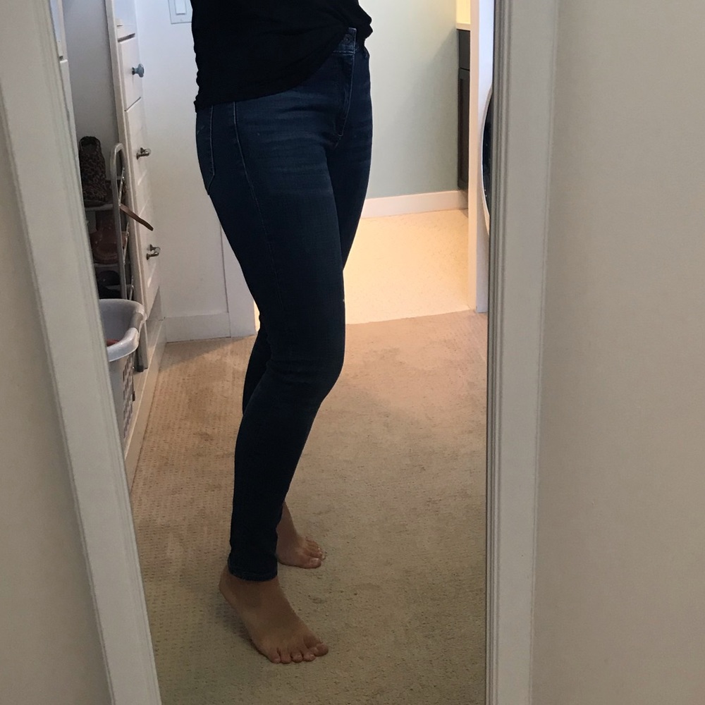 Lucky brand Bridgette high-waisted skinny jeans